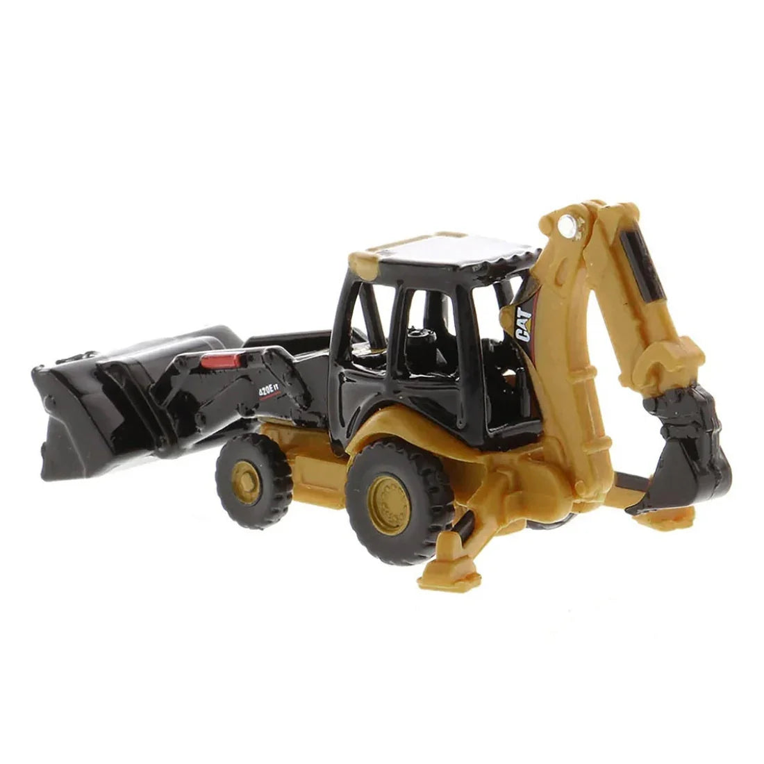 Premium scale diecast model Trailer – 420E Backhoe Loader, 1:64 Scale (Yellow) Collectible