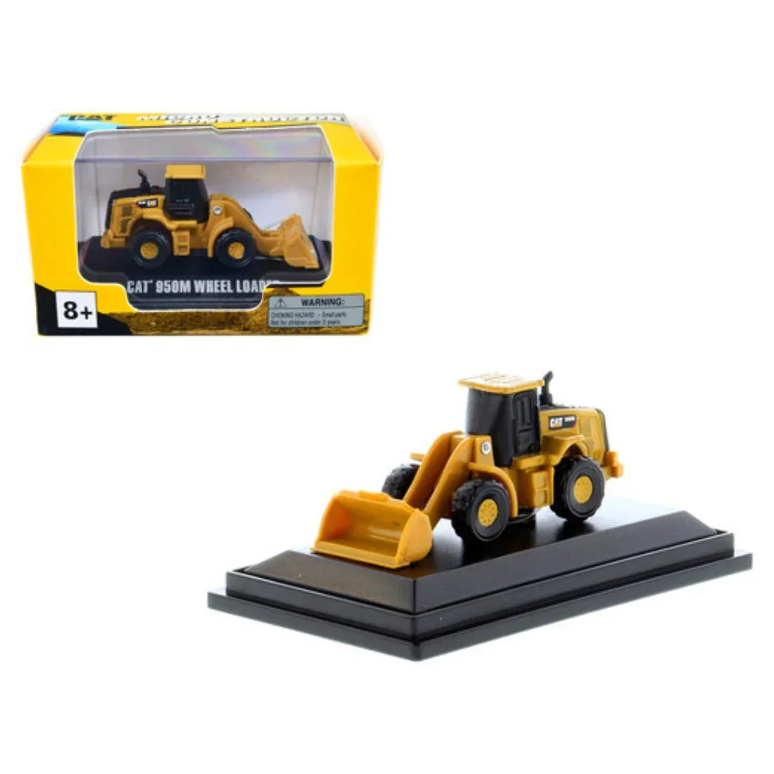 Premium scale diecast model Trailer – 950M Wheel Loader, 1:64 Scale (Yellow) Collectible