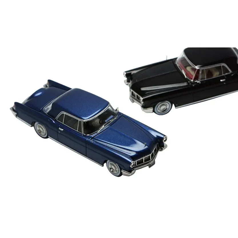 Premium scale diecast model car – Continental Mark II 1956, 1:64 Scale (Metallic Blue) Collectible