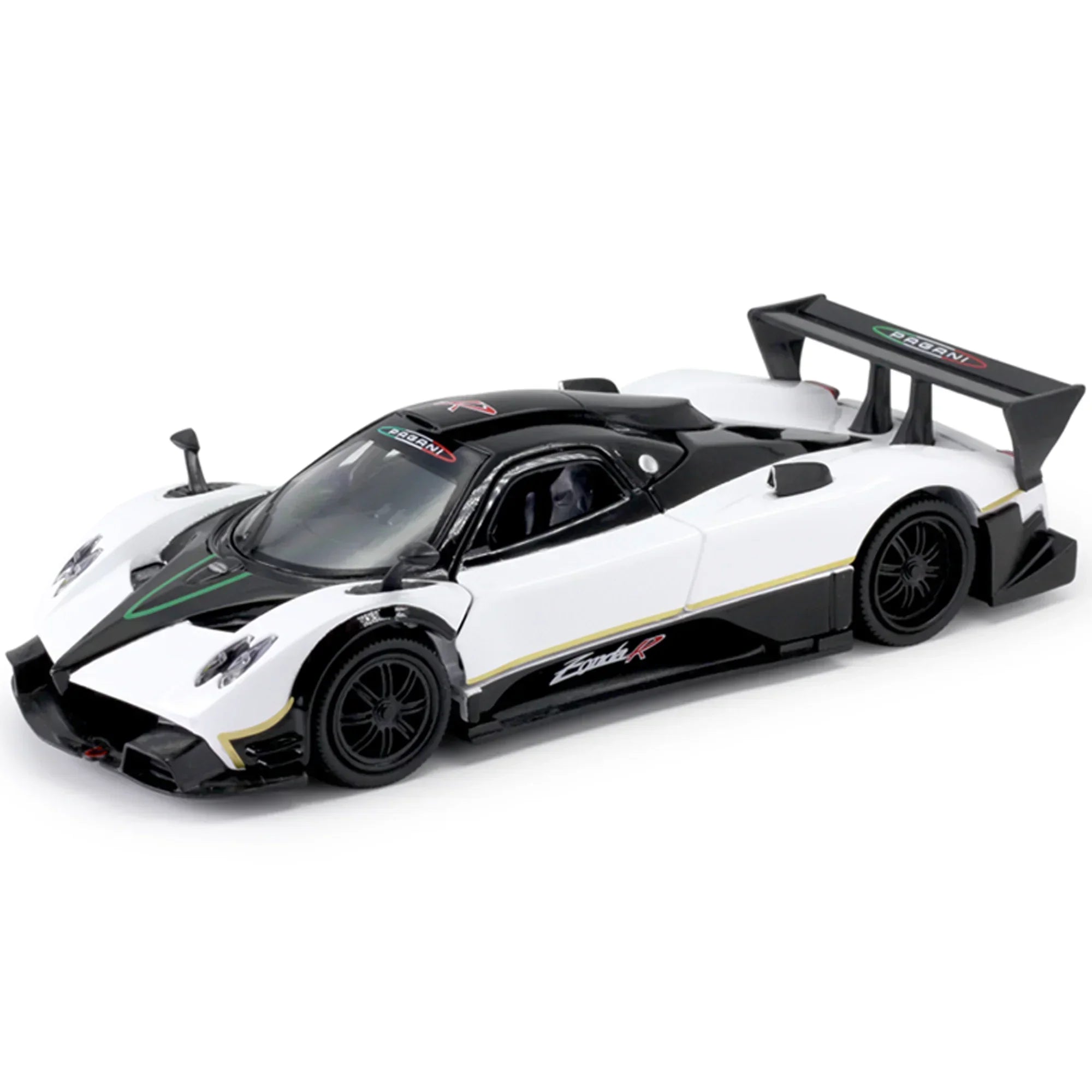 Premium scale diecast model car – Pagani Zonda R, 1:32 Scale (White) Collectible