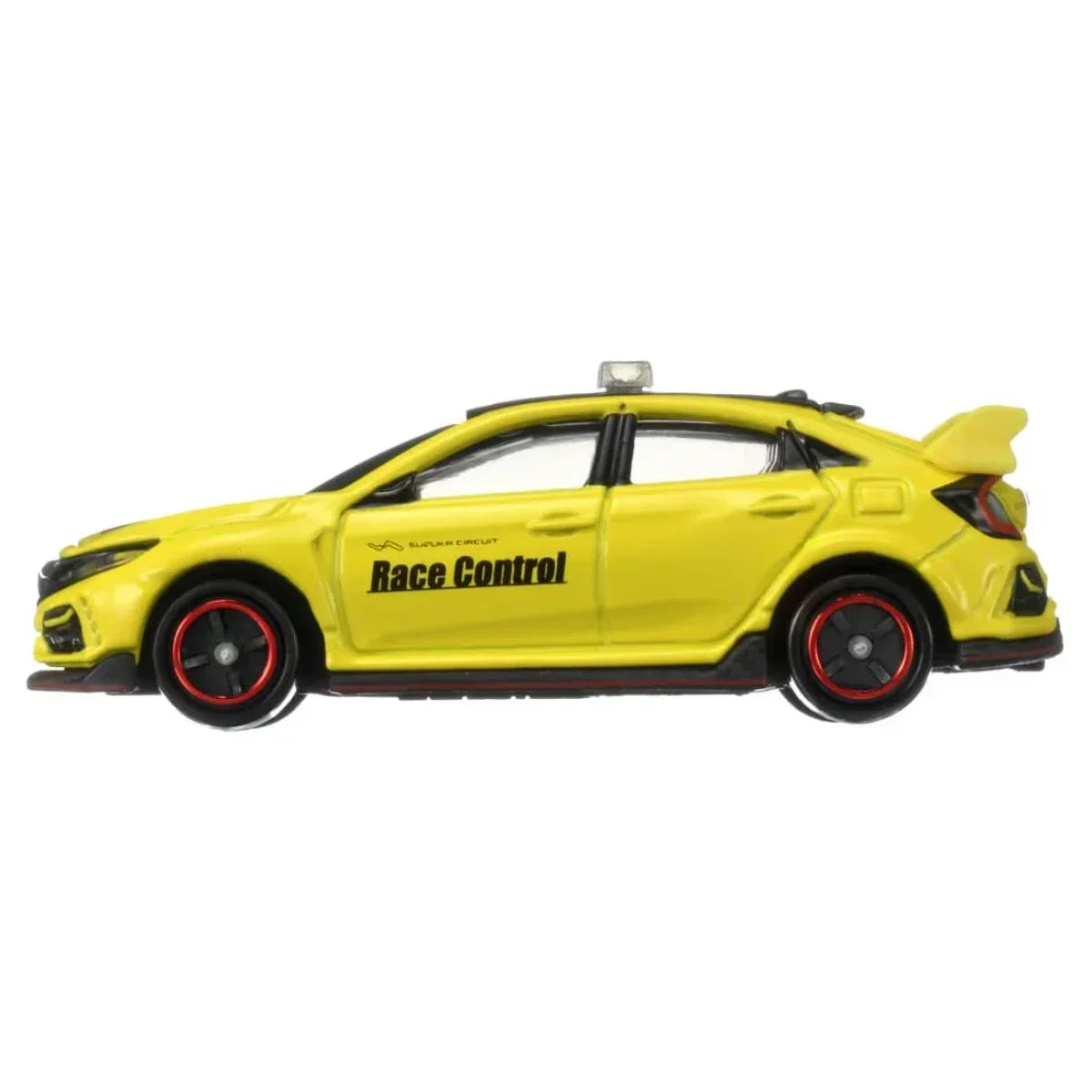 Premium scale diecast model car – Tomica No.120 Honda Civic Type R Race Control Car, 1:64 Scale (Yellow) Collectible