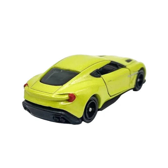 Premium scale diecast model car – Tomica No.108 Aston Martin Vanquish Zagato 1:62 Scale (Yellow) Collectible