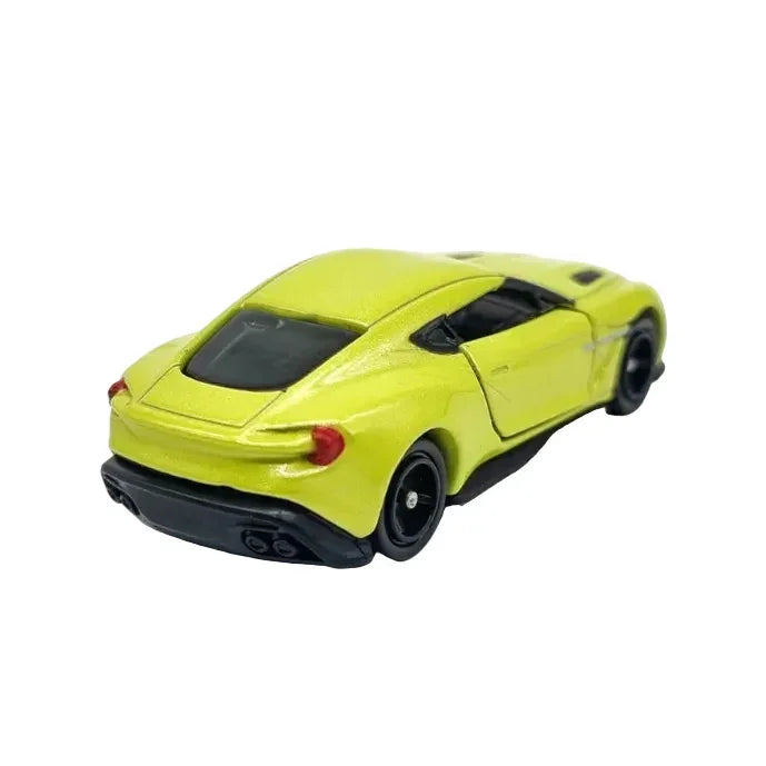 Premium scale diecast model car – Tomica No.108 Aston Martin Vanquish Zagato 1:62 Scale (Yellow) Collectible