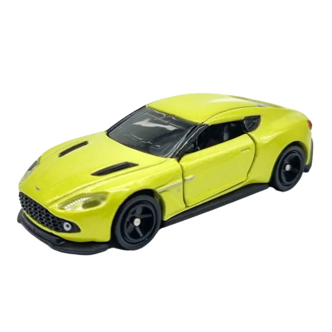 Premium scale diecast model car – Tomica No.108 Aston Martin Vanquish Zagato 1:62 Scale (Yellow) Collectible