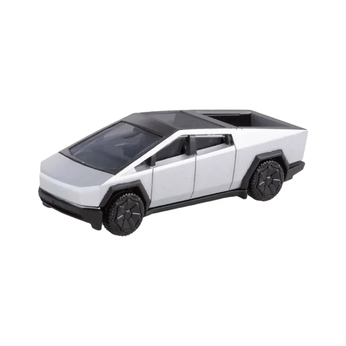 Premium scale diecast model car – Tomica Premium No.41 Tesla Cybertruck, 1:64 Scale (Silver) Collectible