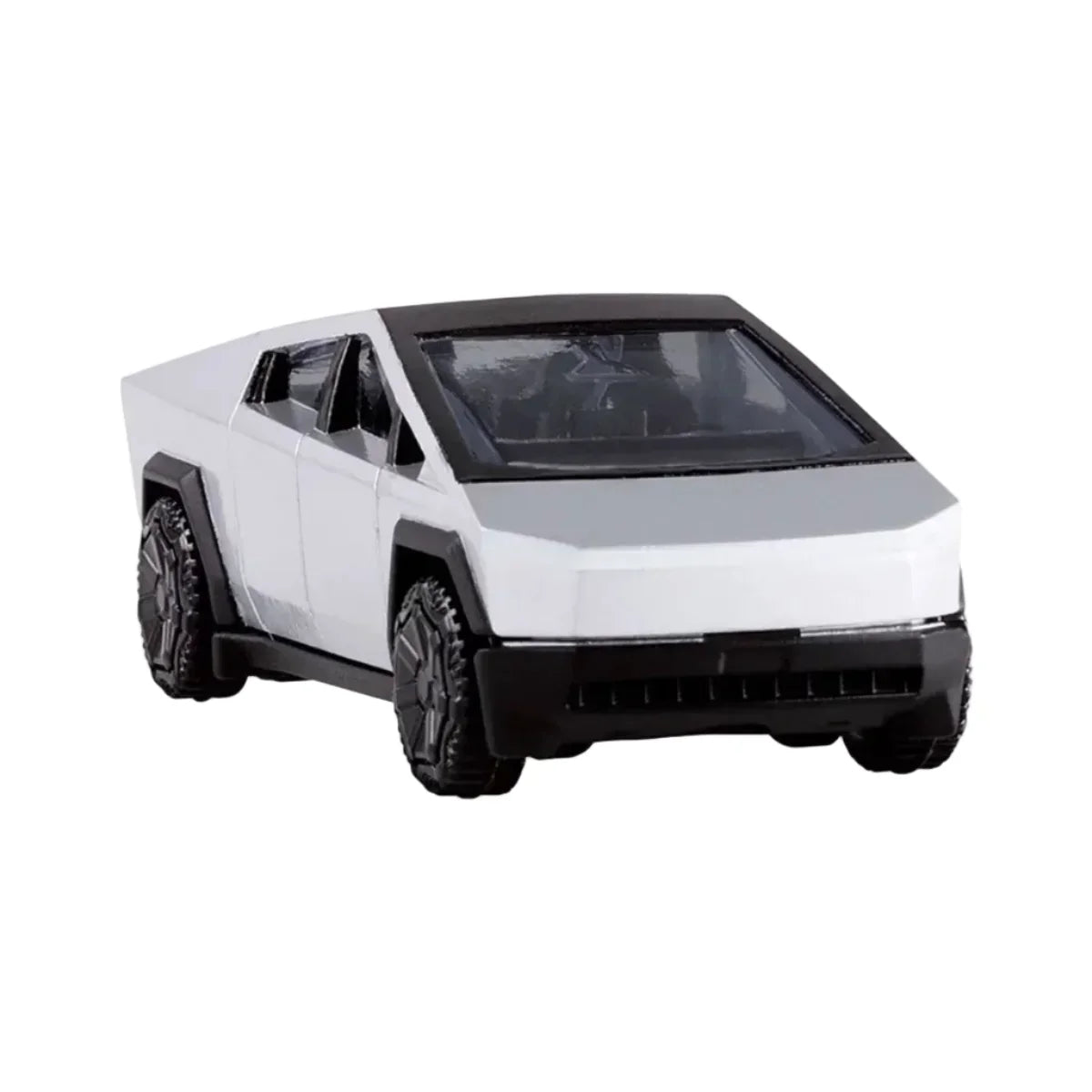 Premium scale diecast model car – Tomica Premium No.41 Tesla Cybertruck, 1:64 Scale (Silver) Collectible