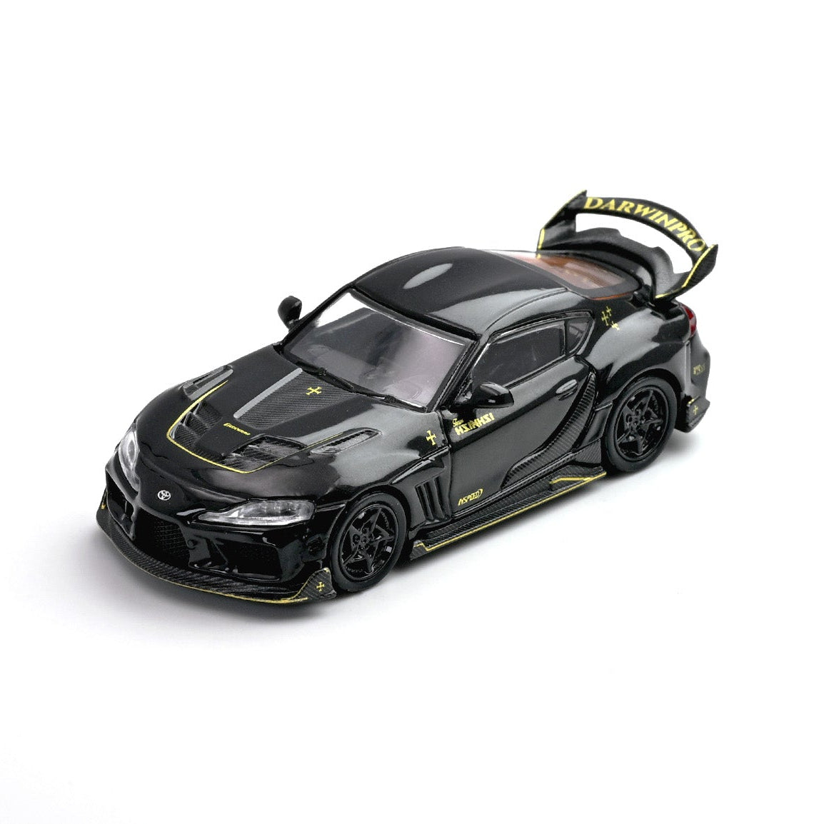 *PRE-ORDER* Darwin Pro Supra A90 Gloss, 1:64 Scale (Black)