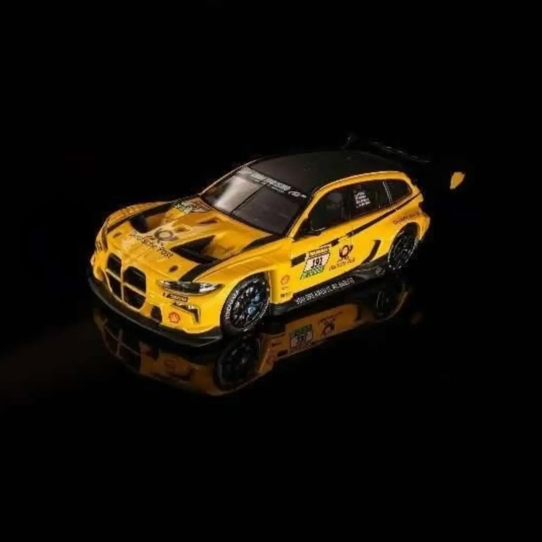 *APAXPO 2026* BMW M3 Touring GT3, 1:64 Scale (Yellow)