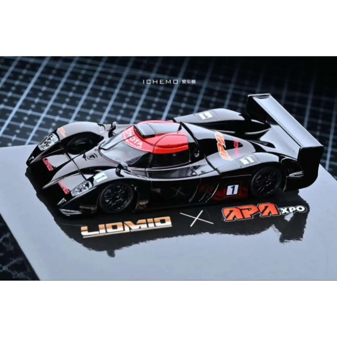 *APAXPO 2026* Toyota GT-One TS020 Chrome Black (Limited to 500units), 1:64 Scale