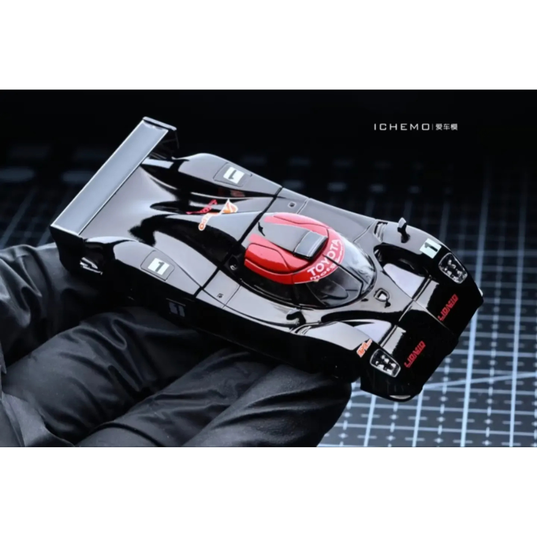 *APAXPO 2026* Toyota GT-One TS020 Chrome Black (Limited to 500units), 1:64 Scale