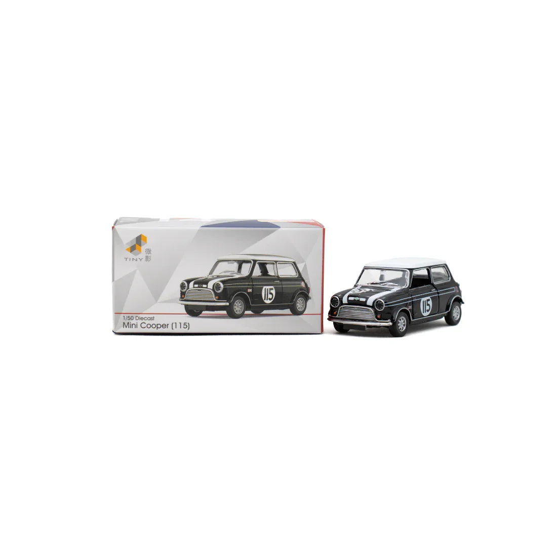 Mini Cooper (115) (with water decals), 1:50 Scale