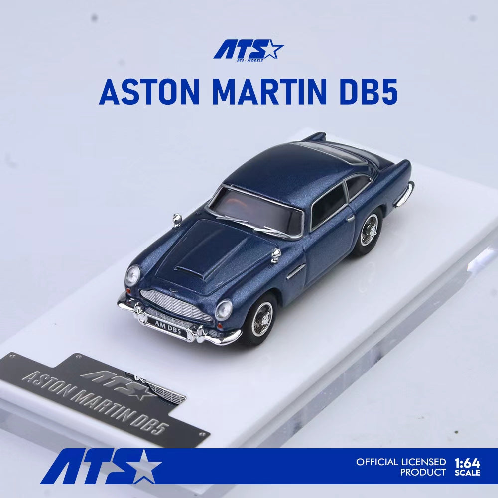 *PRE-ORDER* Aston Martin DB5, 1:64 Scale (Metallic Blue)