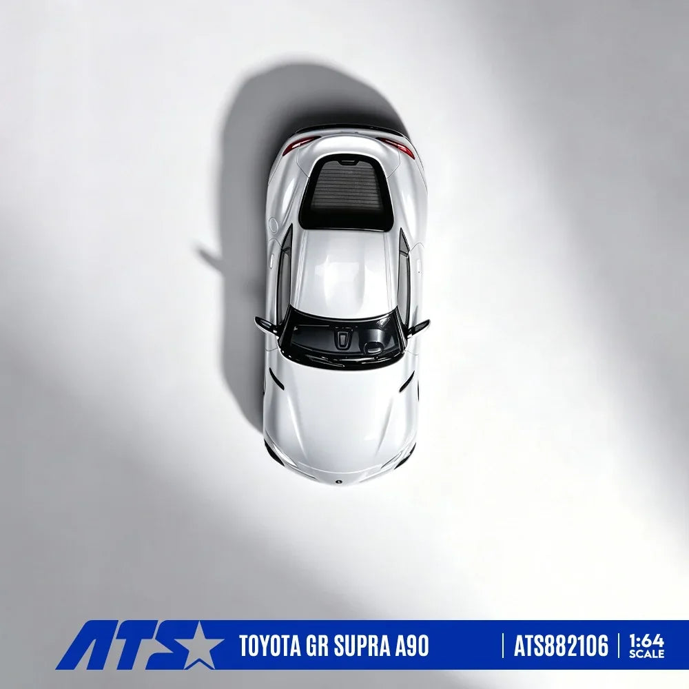 Premium scale diecast model car – *PRE-ORDER* Toyota GR SUPRA A90, 1:64 Scale (Silver) Collectible