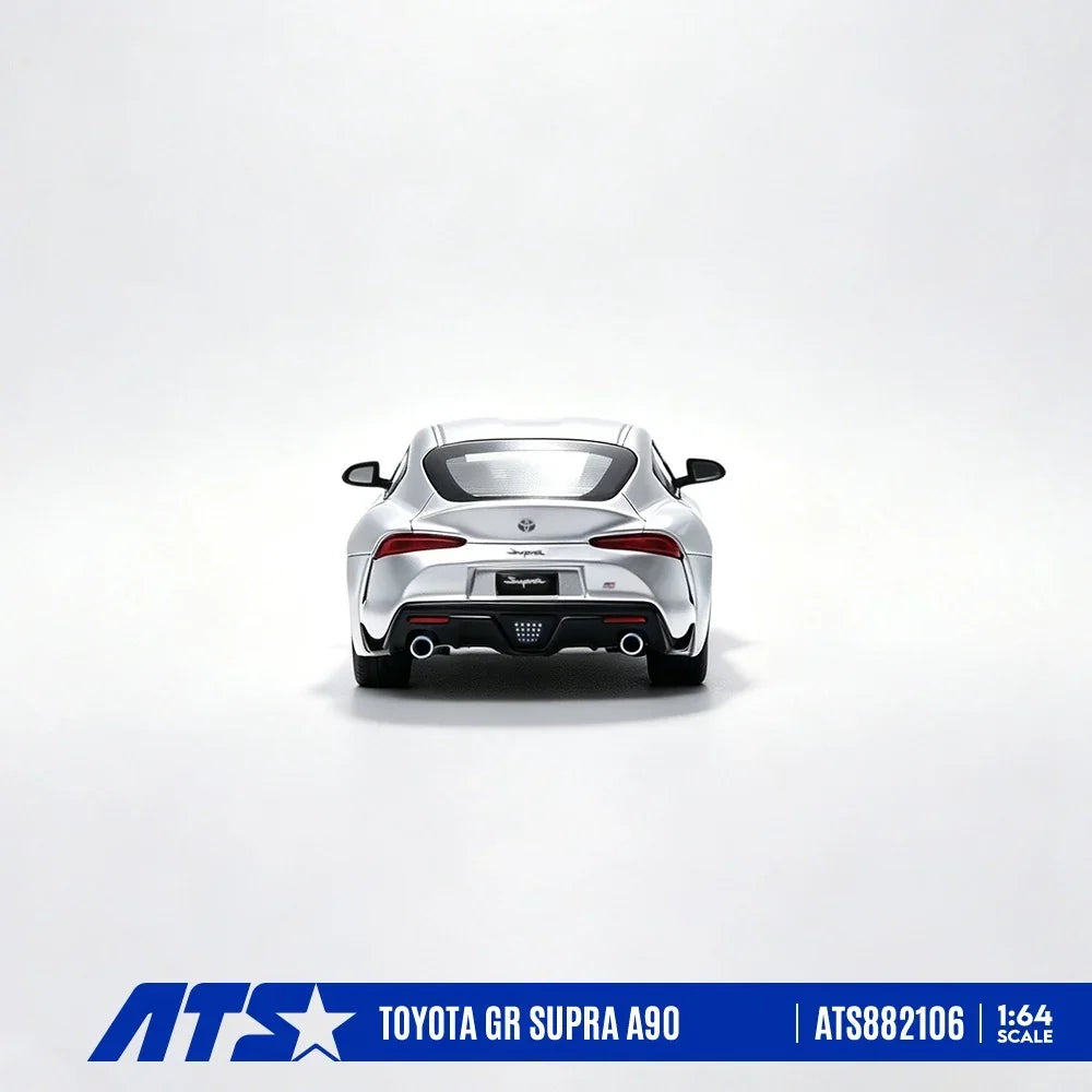 Premium scale diecast model car – *PRE-ORDER* Toyota GR SUPRA A90, 1:64 Scale (Silver) Collectible