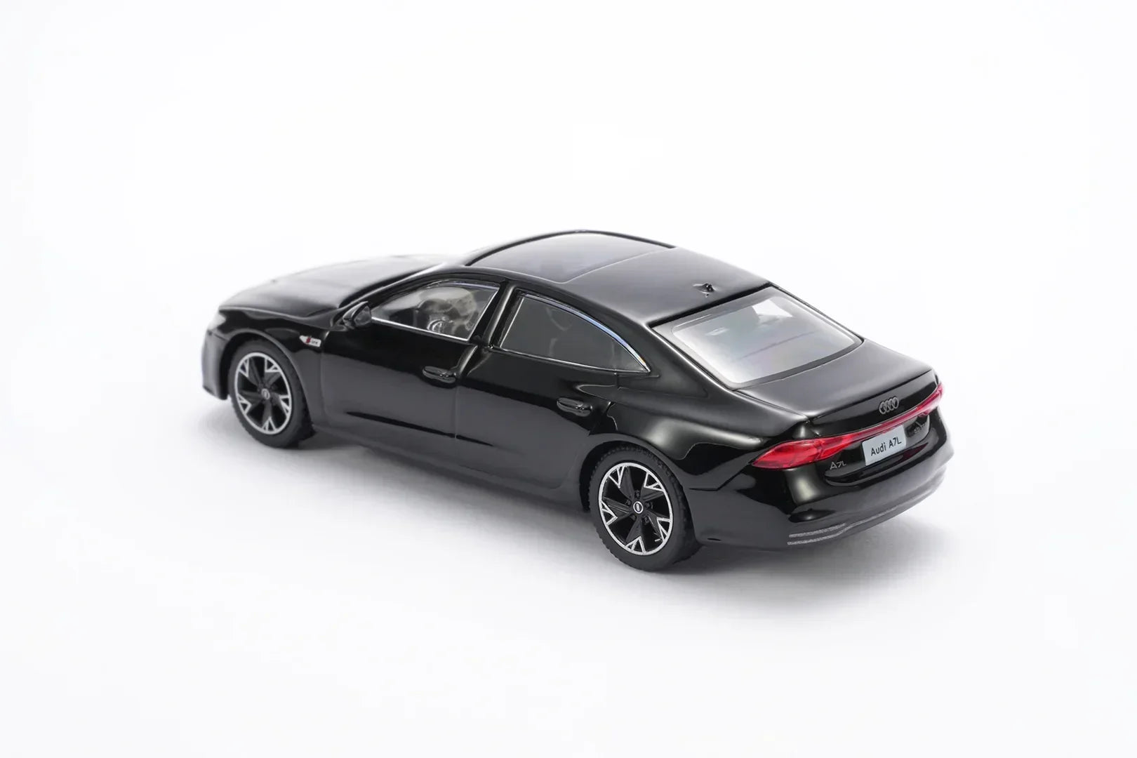 Premium scale diecast model car – AUDI A7L 2022, 1:64 Scale (Black) Collectible