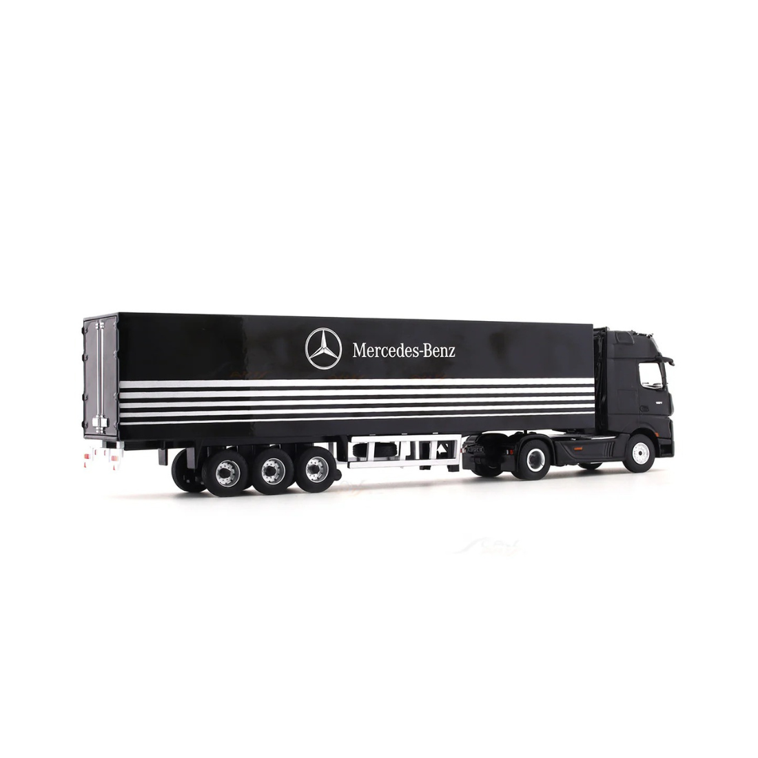 Mercedes-Benz Container Truck Classic Edition, 1:64 Scale (Black)