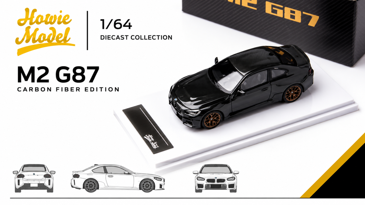 *APAXPO 2026* BMW M2 G87 Carbon Fiber Edition (Limited to 699units), 1:64 Scale