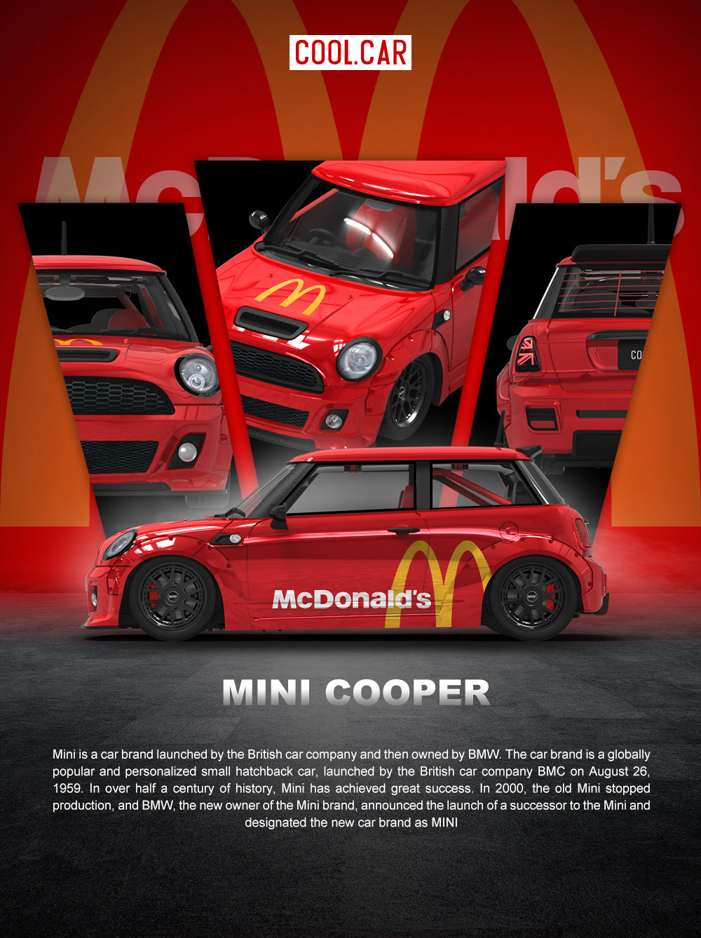 *PRE-ORDER* CC-mini-McDonald's-Doll Edition, 1:64 Scale