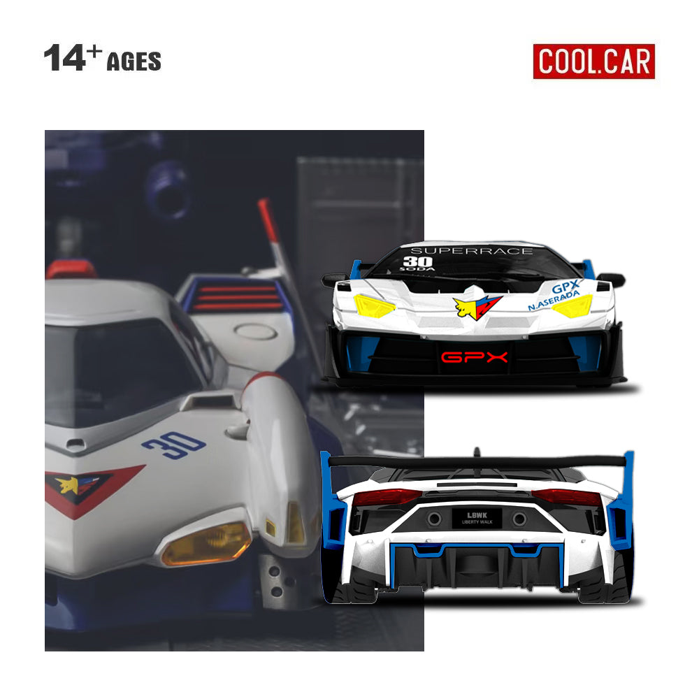 *PRE-ORDER* Lamborghini GTEVO - High Intelligence Formula Livery, 1:64 Scale