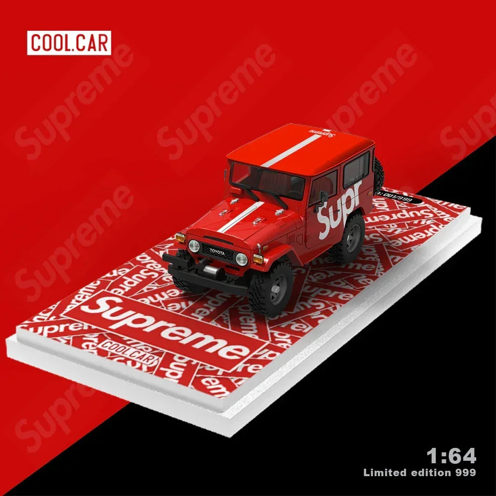 Premium scale diecast model car – *PRE-ORDER* CC-Toyota FJ40-Supreme-Regular Edition(Limited to 999), 1:64 Scale Collectible