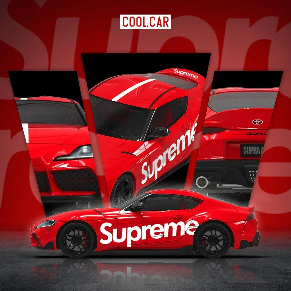 Premium scale diecast model car – *PRE-ORDER* CC-Supreme A90-Supreme Doll Edition, 1:64 Scale Collectible