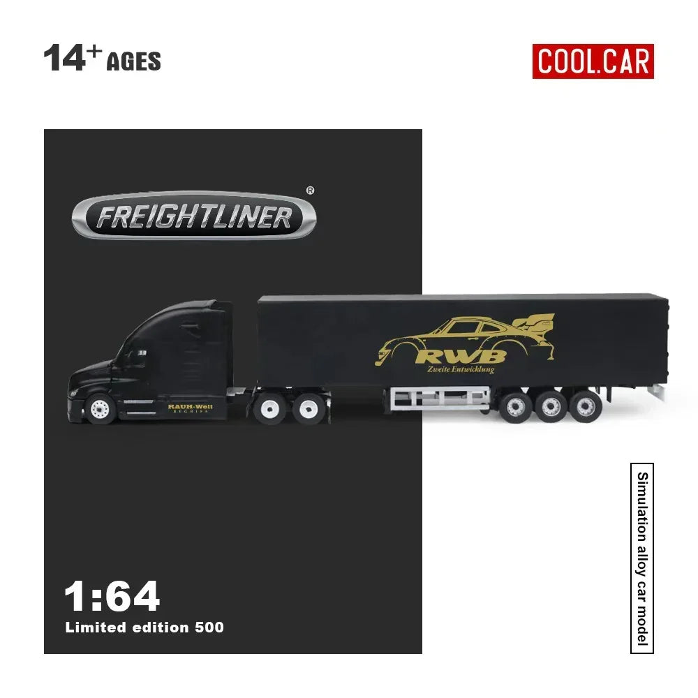 Premium scale diecast model car – *PRE-ORDER* CC-Fröller RWB Special Transporter, 1:64 Scale Collectible
