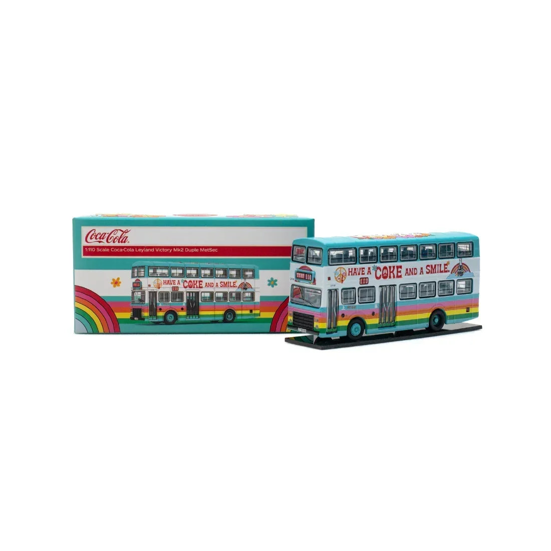 Premium scale diecast model car – CMB Leyland Victory II - Duple (110) Coca-Cola, 1:110 Scale Collectible