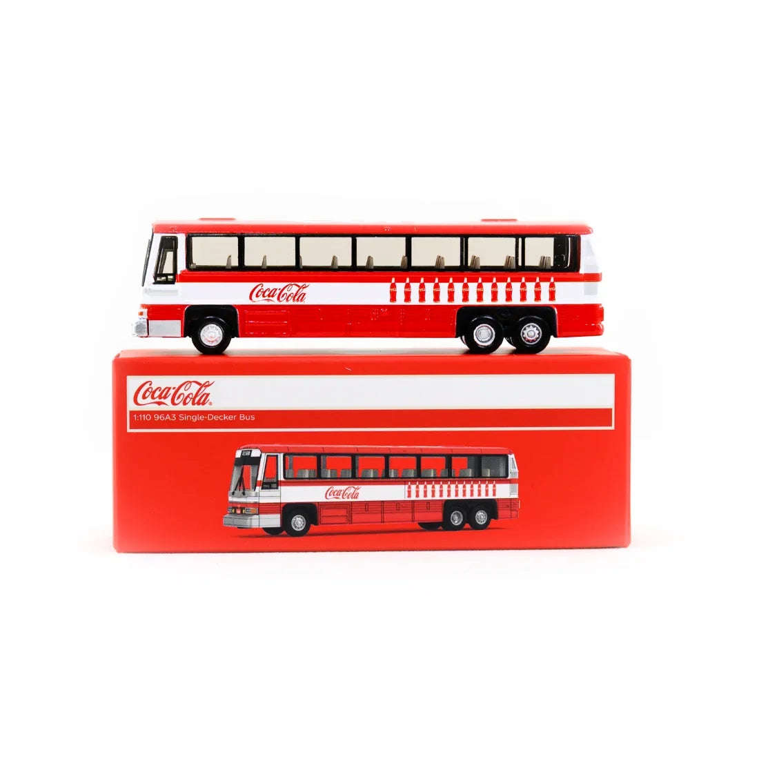 *PRE-ORDER* 96A3 Single Deck Bus Coca-Cola Edition, 1:64 Scale