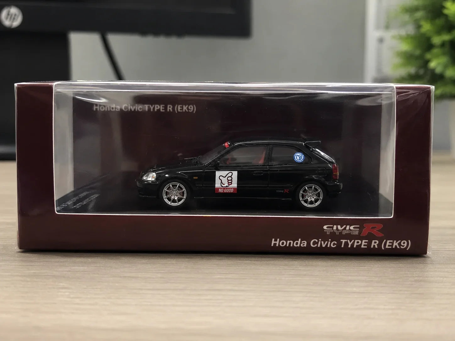Honda Civi Type R (EK9), 1:64 Scale (Black)