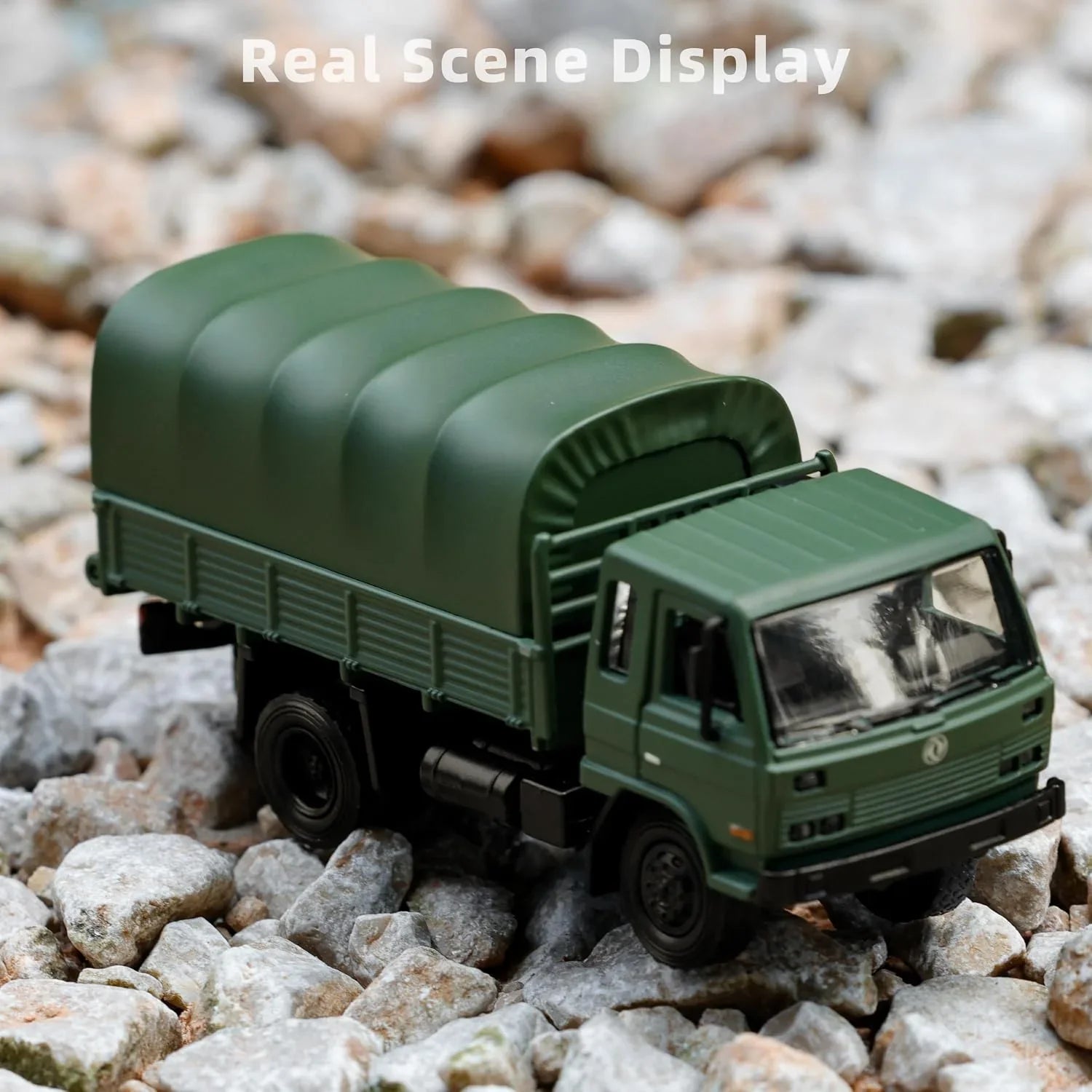 Dongfeng Cummins Truck, 1:64 Scale (Military Green)