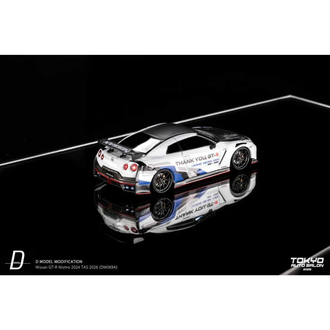 Premium scale diecast model car – Nissan GT-R Nismo (Tokyo Auto Salon 2026), 1:64 Scale Collectible