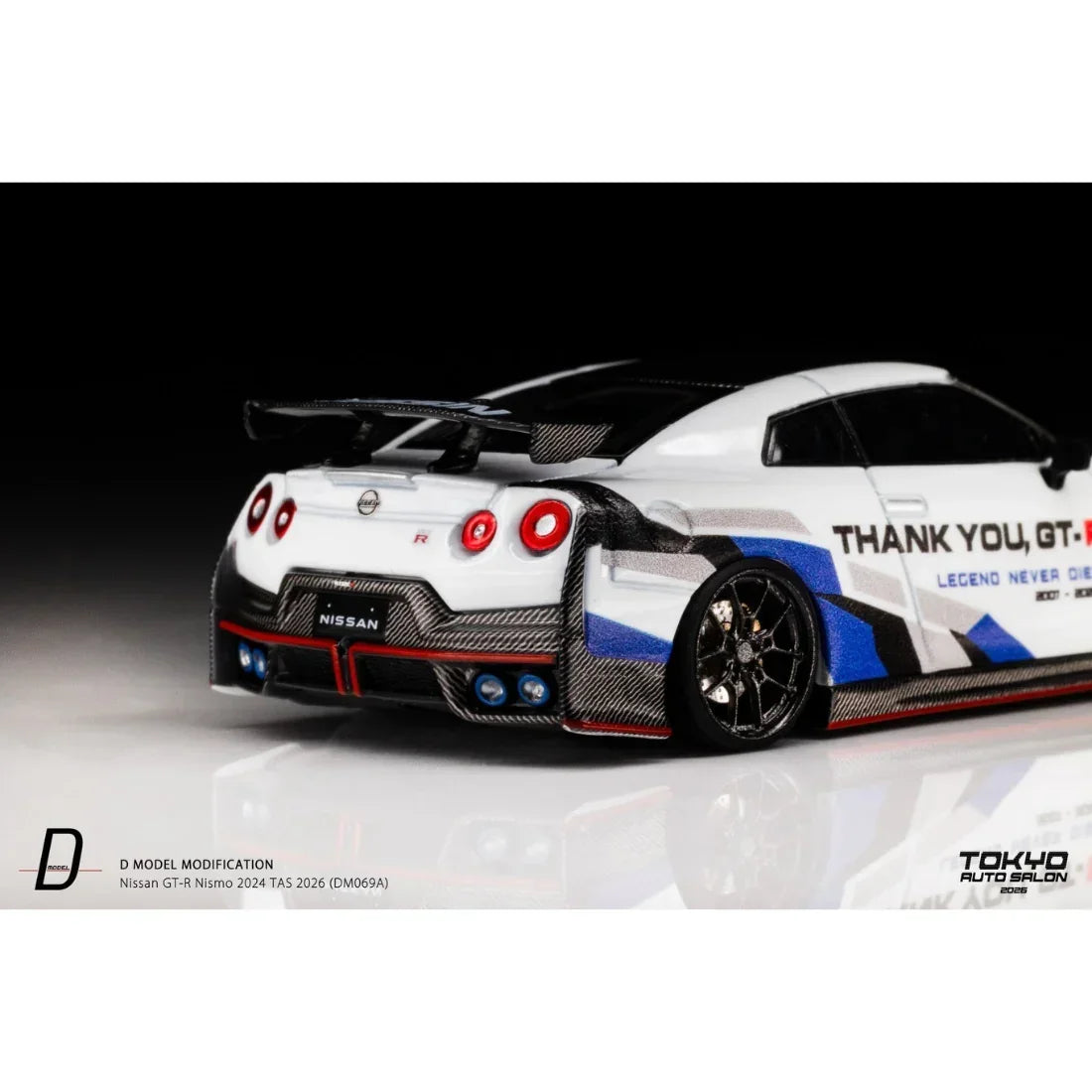 Premium scale diecast model car – Nissan GT-R Nismo (Tokyo Auto Salon 2026), 1:64 Scale Collectible