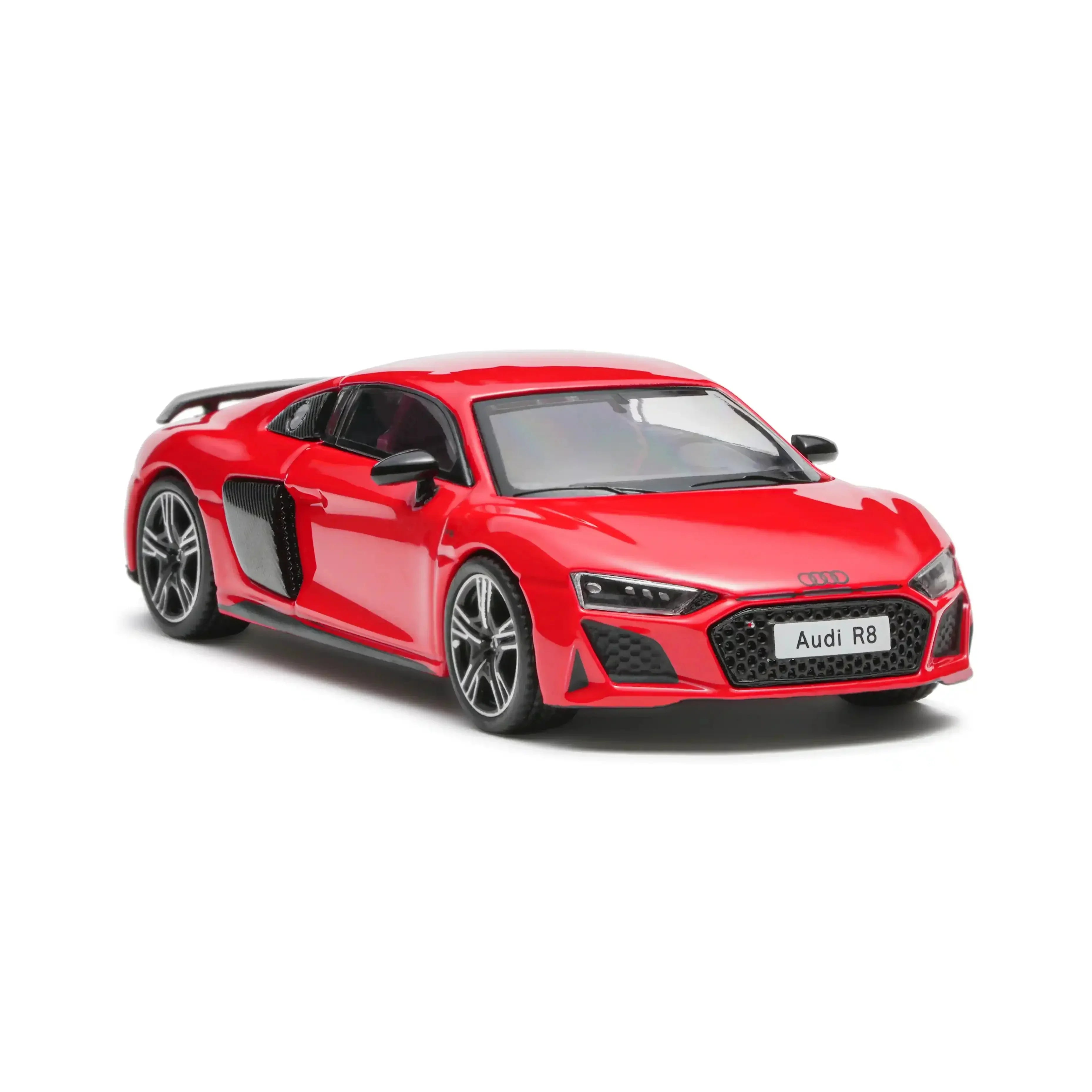 Premium scale diecast model car – Audi R8 V10 Coupe Performance 2022, 1:64 Scale (Red) Collectible