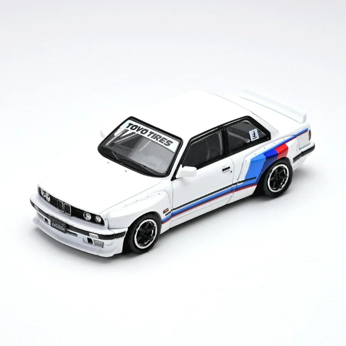 Premium scale diecast model car – *PRE-ORDER* Pandem Rocket Bunny E30 , 1:64 Scale (White) Collectible
