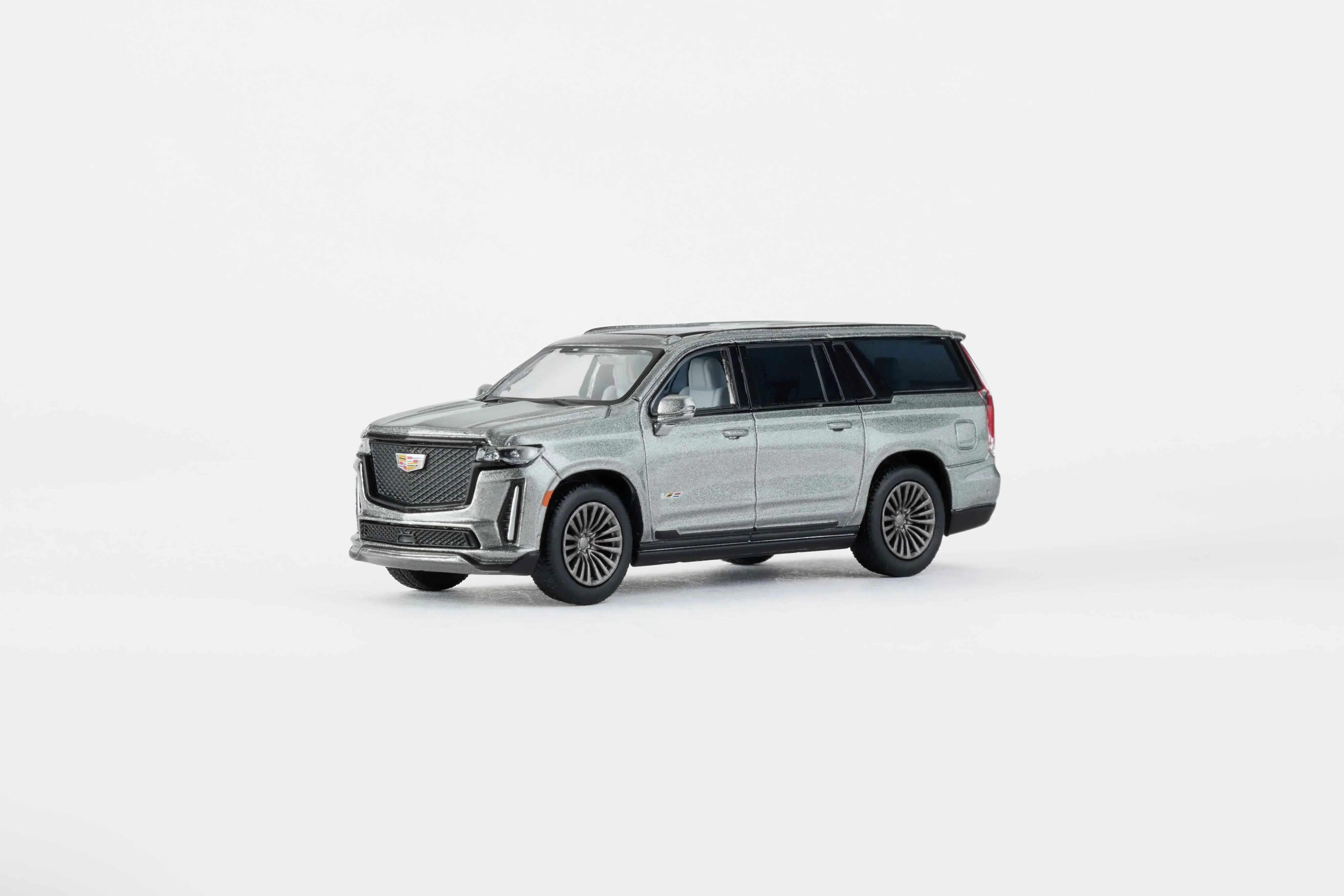 Premium scale diecast model car – Escalade, 1:64 Scale (Silver) Collectible