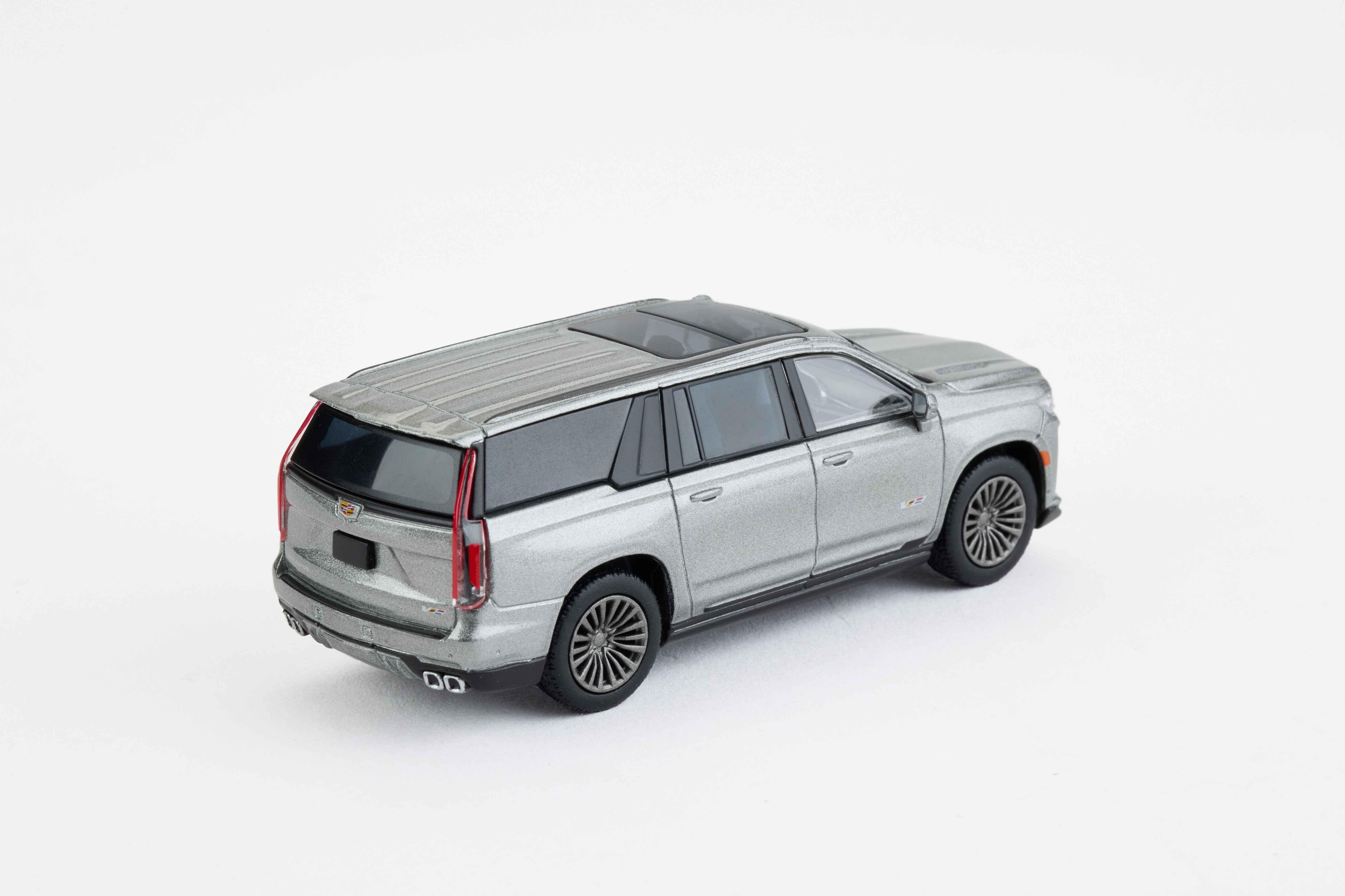Premium scale diecast model car – Escalade, 1:64 Scale (Silver) Collectible