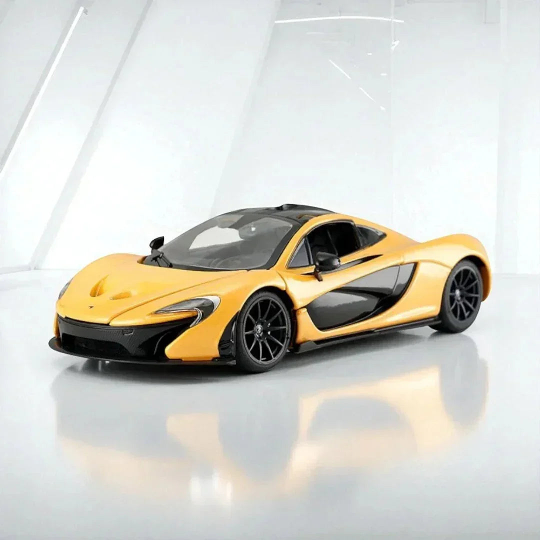Premium scale diecast model car – Mclaren P1, 1:24 Scale (Yellow) Collectible
