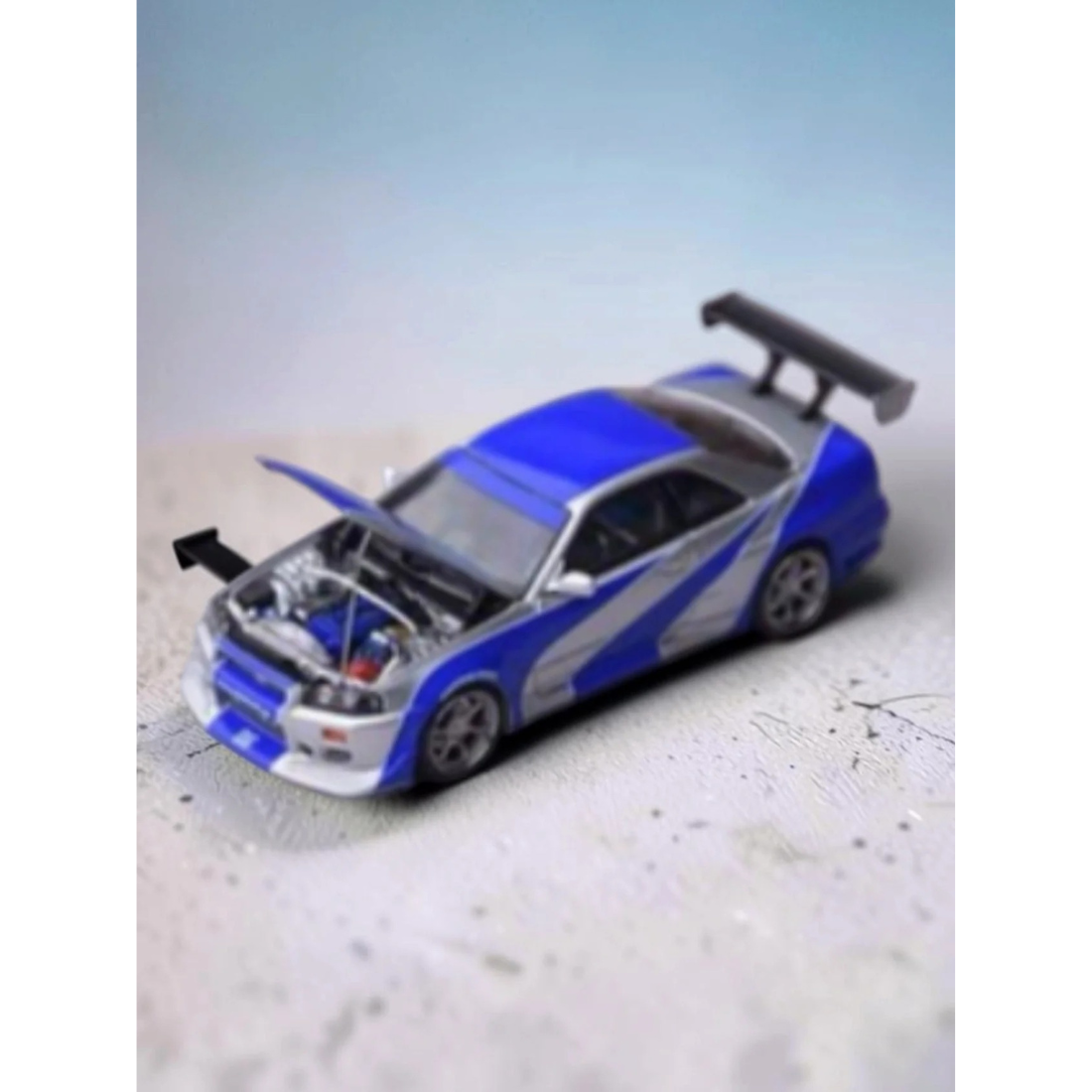 Nissan GTR R34 (Limited to 999), 1:64 Scale