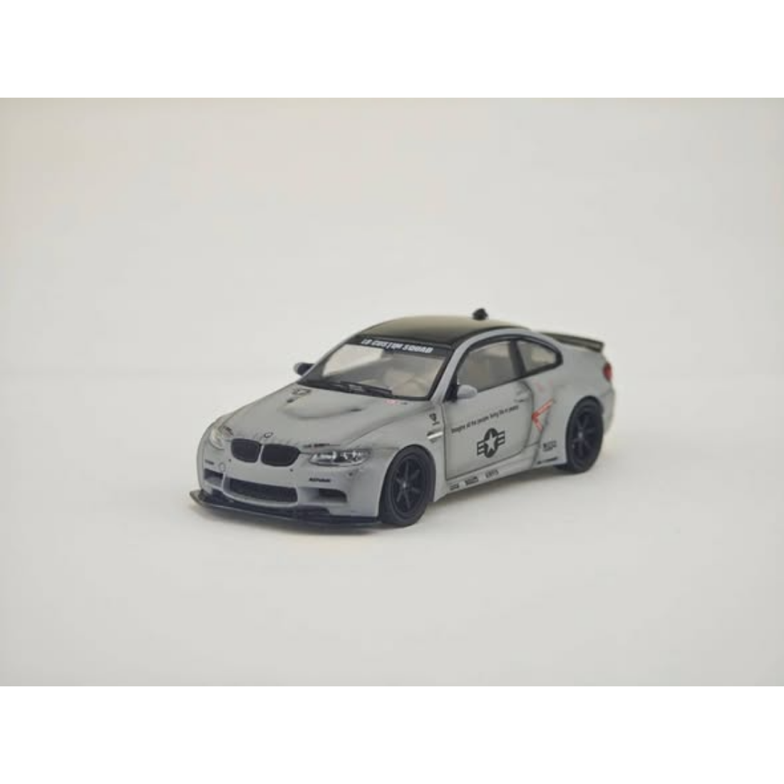 *PRE-ORDER* BMW M3 E92 LB Customized Diry Grey, 1:64 Scale