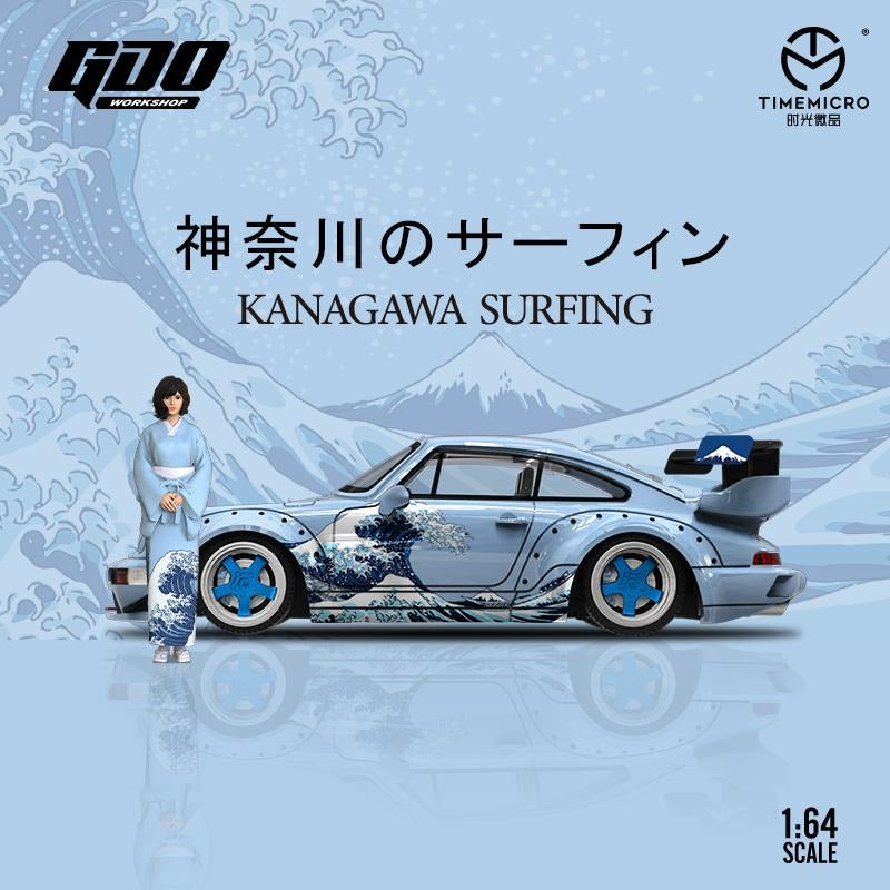 *PRE-ORDER*Porsche 964 Kanagawa - Figure Version, 1:64 Scale