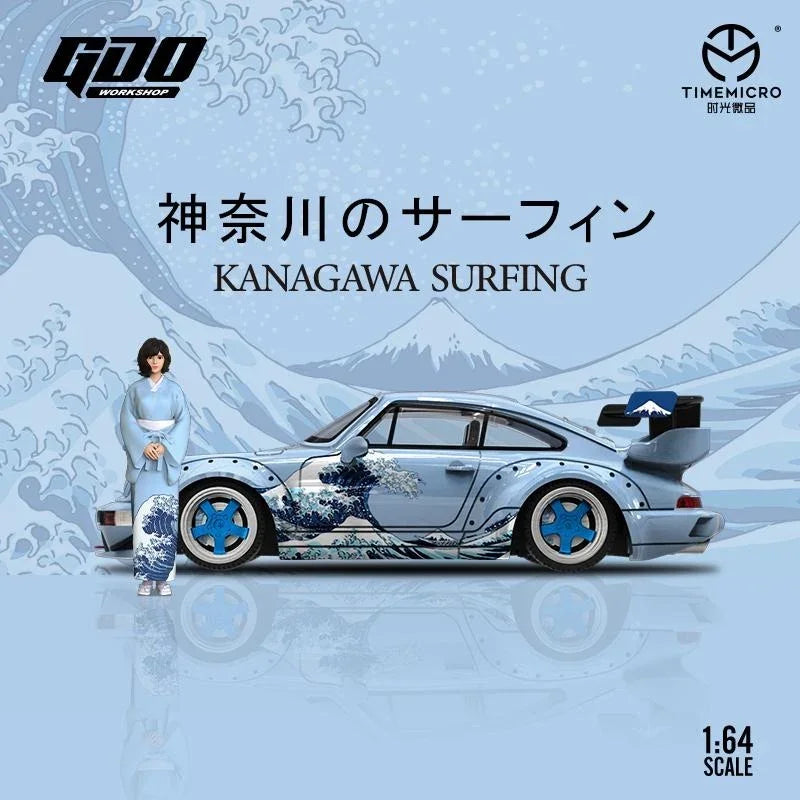 *PRE-ORDER*Porsche 964 Kanagawa - Figure Version, 1:64 Scale