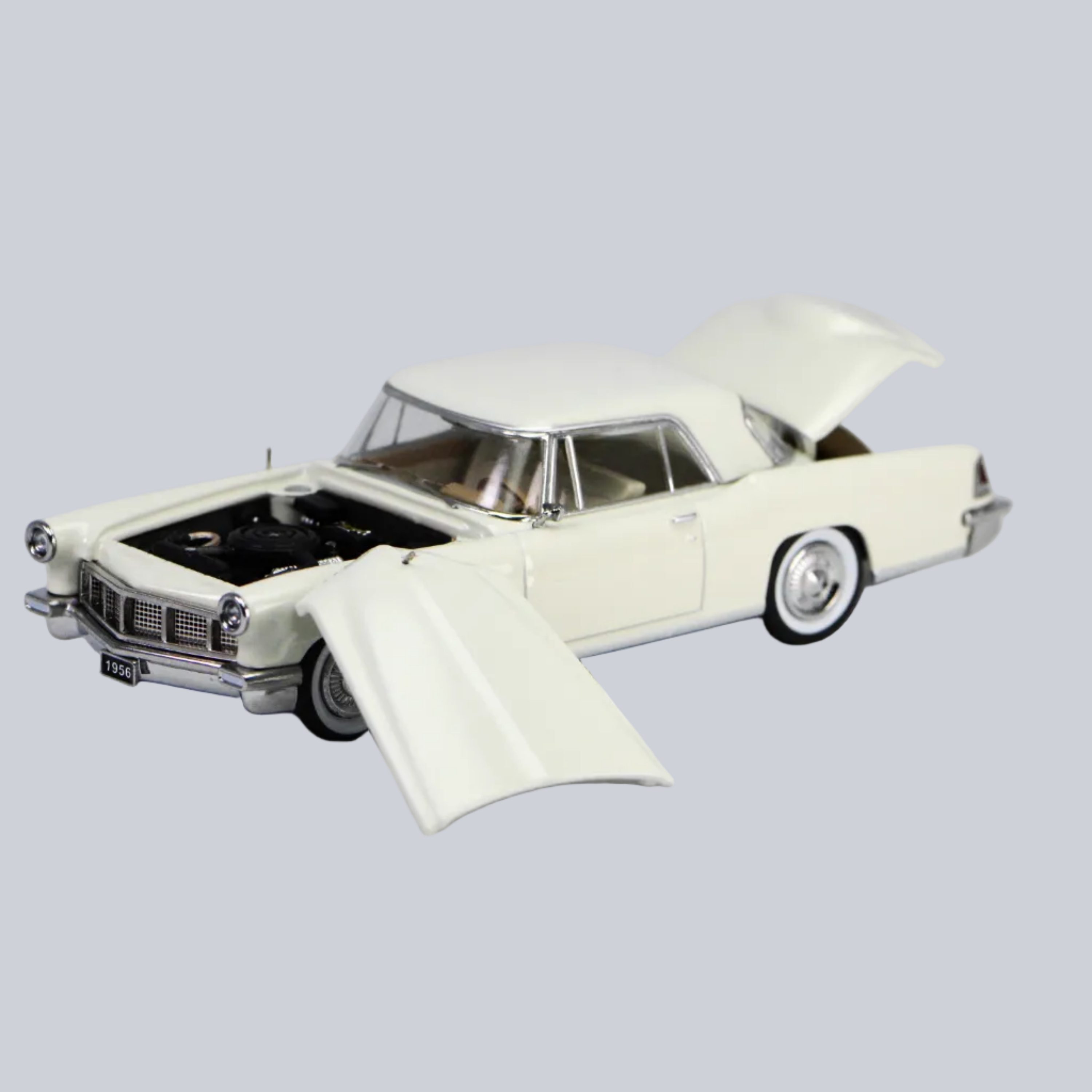 Premium scale diecast model car – *HEC 2026* Continental Mark II Elvis Presley's 1956, 1:64 Scale (White) Collectible