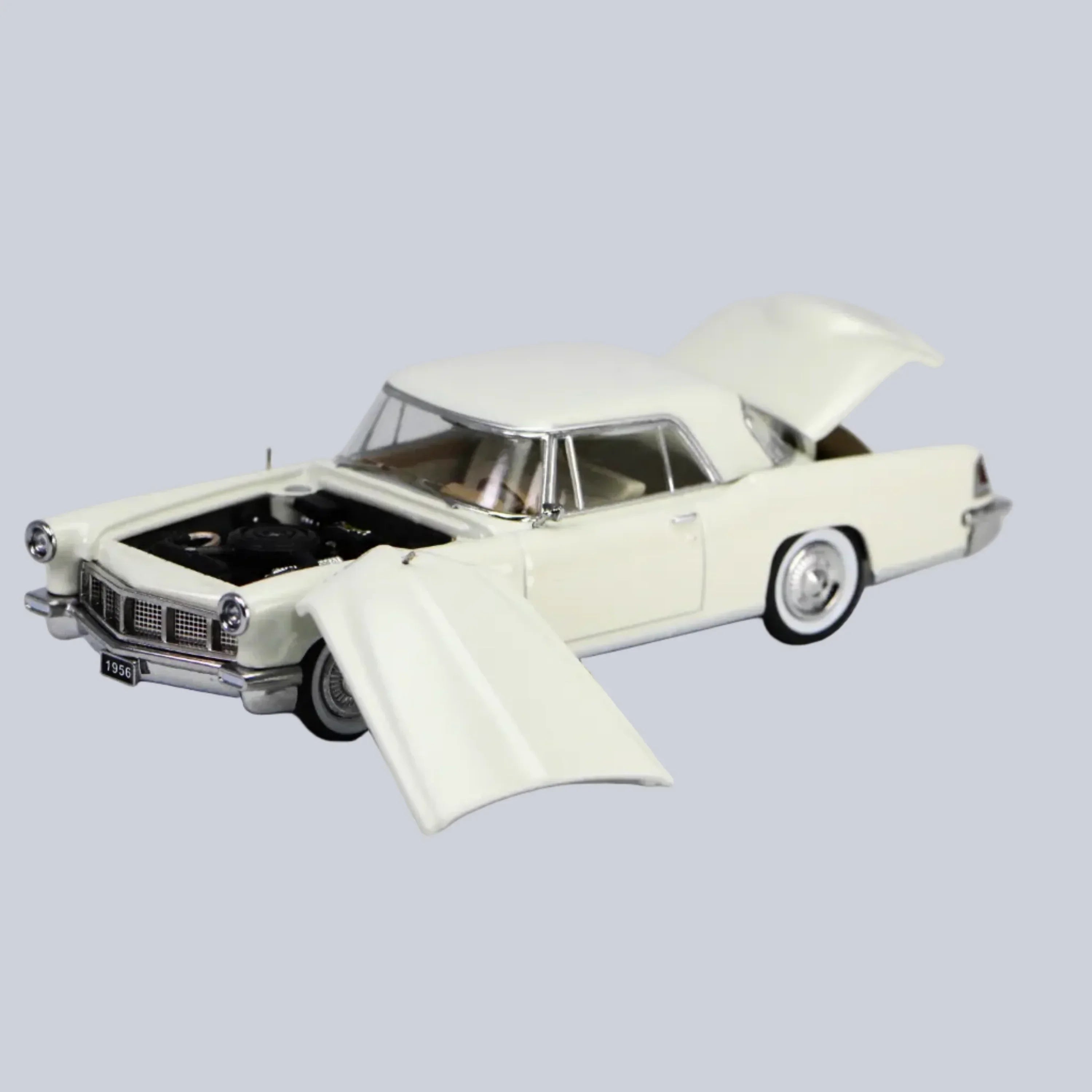 Premium scale diecast model car – *HEC 2026* Continental Mark II Elvis Presley's 1956, 1:64 Scale (White) Collectible