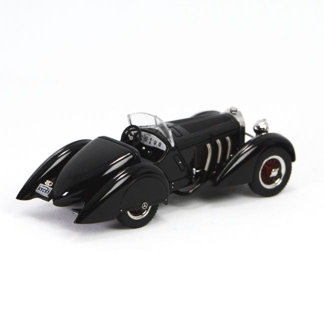Premium scale diecast model car – *HEC 2026* Mercedes-Benz SSK 1930, 1:64 Scale (Black) Collectible