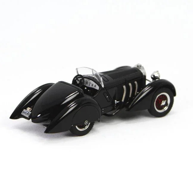 Premium scale diecast model car – *HEC 2026* Mercedes-Benz SSK 1930, 1:64 Scale (Black) Collectible