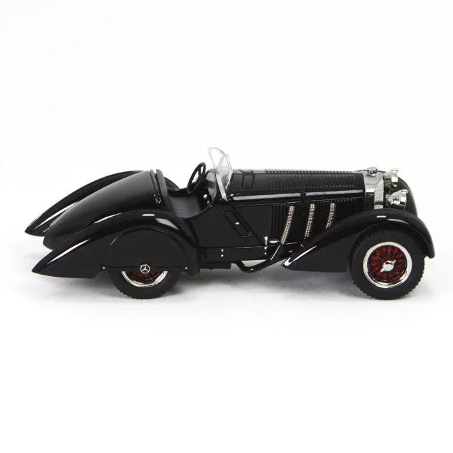 Premium scale diecast model car – *HEC 2026* Mercedes-Benz SSK 1930, 1:64 Scale (Black) Collectible