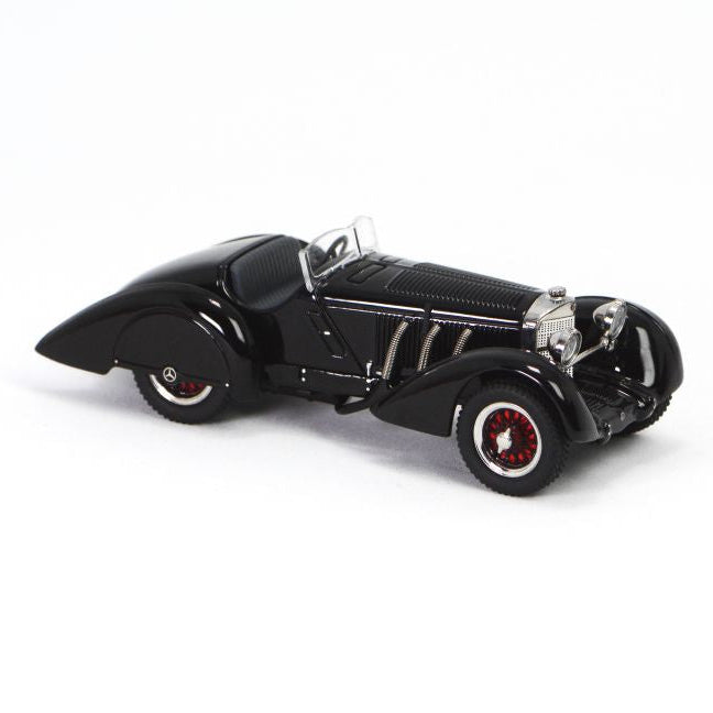 Premium scale diecast model car – *HEC 2026* Mercedes-Benz SSK 1930, 1:64 Scale (Black) Collectible