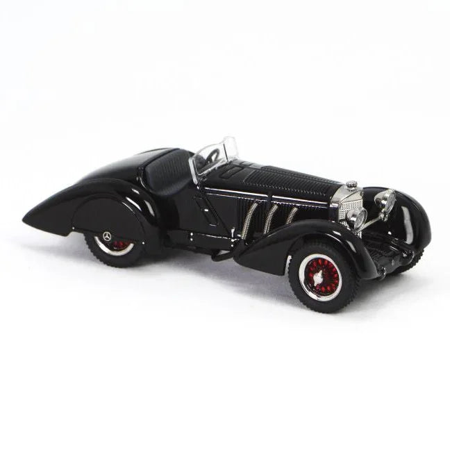 Premium scale diecast model car – *HEC 2026* Mercedes-Benz SSK 1930, 1:64 Scale (Black) Collectible