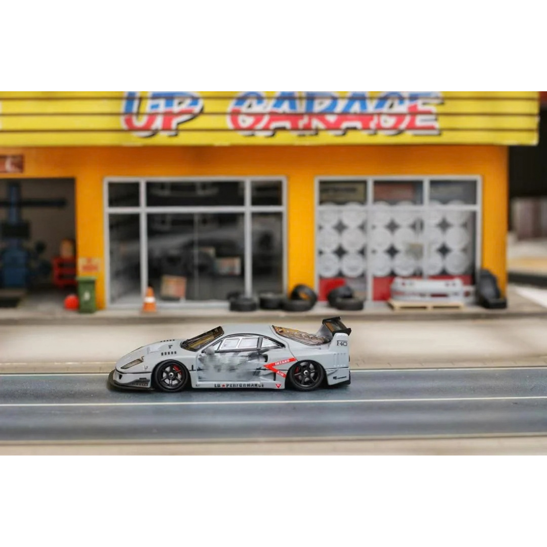LBWK F40 (Limited to 499), 1:64 Scale (Grey)
