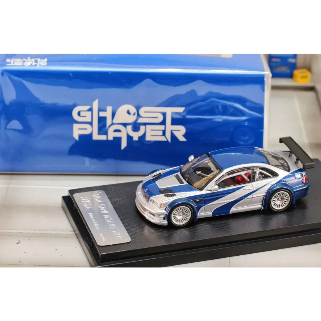 BMW M3E46 GTR (Limited to 1 of 999), 1:64 Scale
